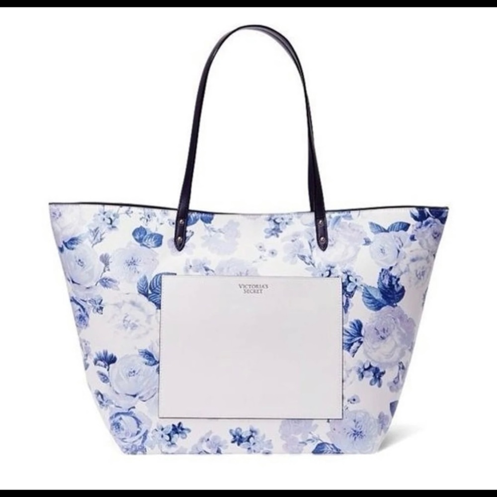 NEW FLORAL VICTORIA SECRET TOTE